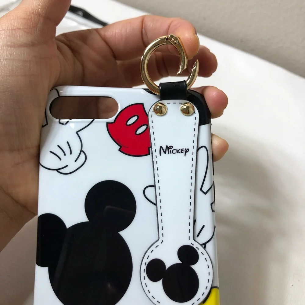 Unbranded Disney Collection Mickey Lanyard Holder Phone Case iPhone 7Plus /8Plus